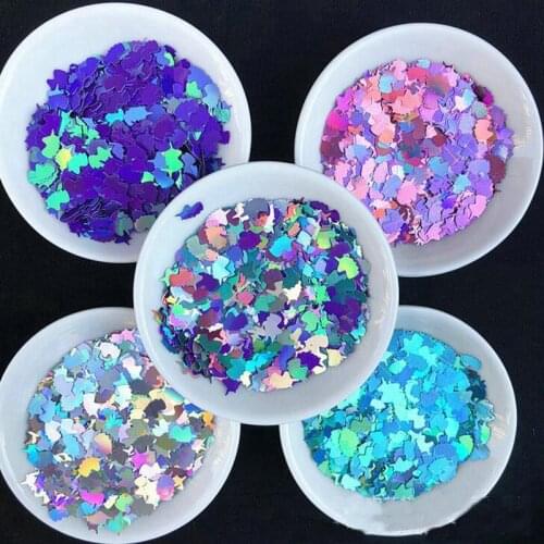 10g Laser Unicorn Decor Glitter Sequins UV Resin Jewelry Handmade Mould Stuff DIY Craft Accessories Sparkle Fillings Nail Art