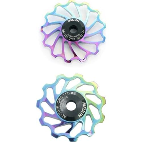 2021 Top Color 11T 13T Guide Bicycle Cycling Ceramics Bearing Jockey Wheel Ceramic Pulley