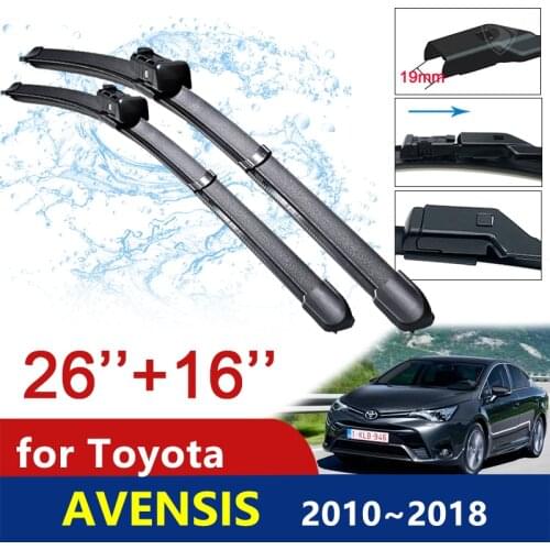 Car Wiper Blade for Toyota Avensis T270 2010~2018 Windscreen Windshield Brushes 2011 2012 2013 2014 2015 2016 Car Accessories