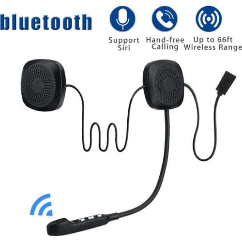 50M Waterproof Moto bluetooth Wireless Anti-interference Helmet Headset Hands Free bluetooth V4.2 Intercom for Motorcycle