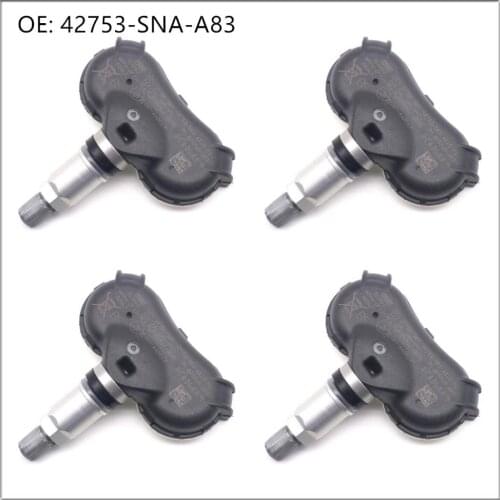 FOR 2005-2014 Honda Civic Fit Odyssey 315MHz TPMS TIRE PRESSURE SENSOR 42753-SNA-A83 42753-SNA-A84 42753-TR0-A81 42753-TR3-A81
