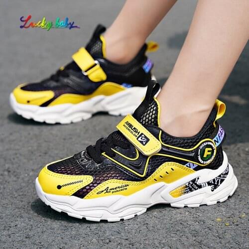 2021 Sneakers Kids Sports Shoes For Boys Children Casual Boy Sneaker Student Shoes Child Anti-Slippery Spring girls