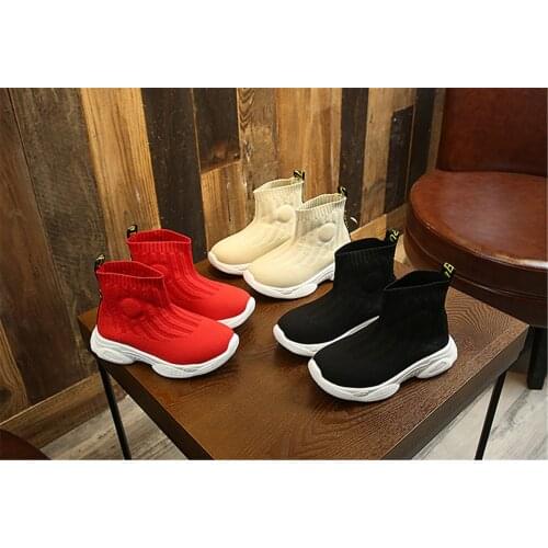 Childrens Socks Shoes Sports Mesh Sneakers Spring And Summer New Boys Boots Casual Girls Breathable chaussure garcon