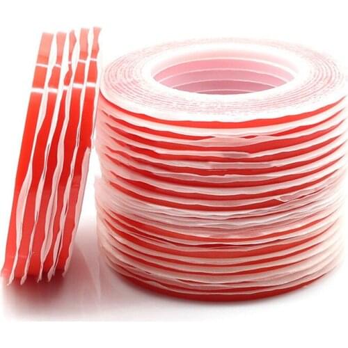Mobile Phone Maintenance Double Sided Adhesive Tape Traceless Ultra-Thin Transparent Taterproof High Temperature Resistant Red
