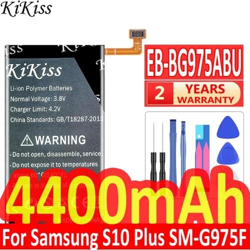 4400mAh Battery EB-BG975ABU For Samsung Galaxy S10 Plus S10+ S10Plus SM-G975F/DS SM-G975U/W G975W G9750 Replacement Battery