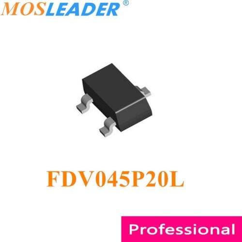 Mosleader FDV045P20L SOT23 3000PCS FDV045P20 P-Channel 20V Made in China High quality