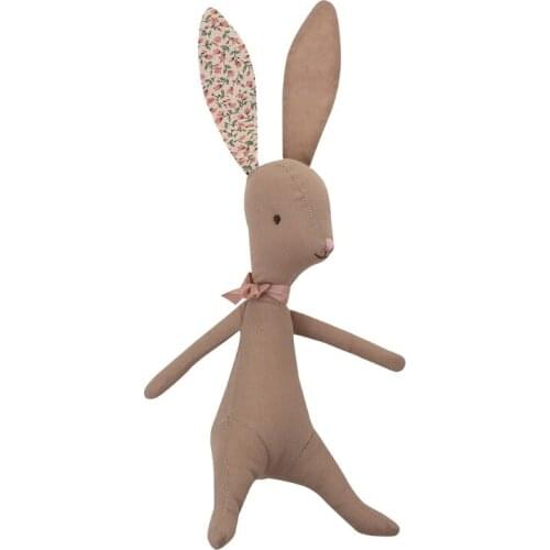 Baby Rabbit Stuffed Dolls Newborn Sleeping Plush Toy Appease Toy Infant Soft Educational Toy Baby Photo Prop Gift Easter