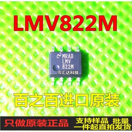 New&original 100% In Stock LMV822MX LMV822M SOP-8
