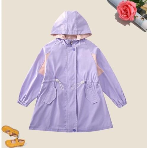 2021 Autumn Children Coat for Kids Baby Cotton Waistcoat Kids Outerwear Children Clothing Baby Girls Hooded Jackets for 3-14Y