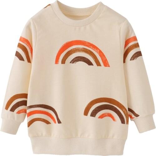 Autumn Girls' Childrens Sweater Spring And Autumn Clothing Fashion Unicorn Kids Tops Korean Childrens Clothing