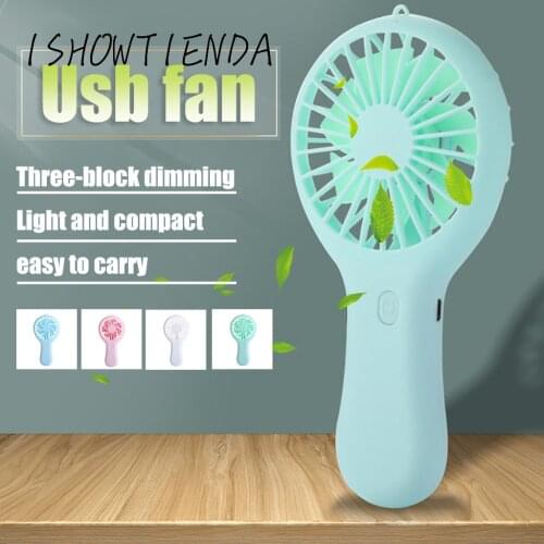 USB Handheld Fan Portable Mini Desktop Fan Large-capacity battery can be used for a long time, suitable for outdoor play