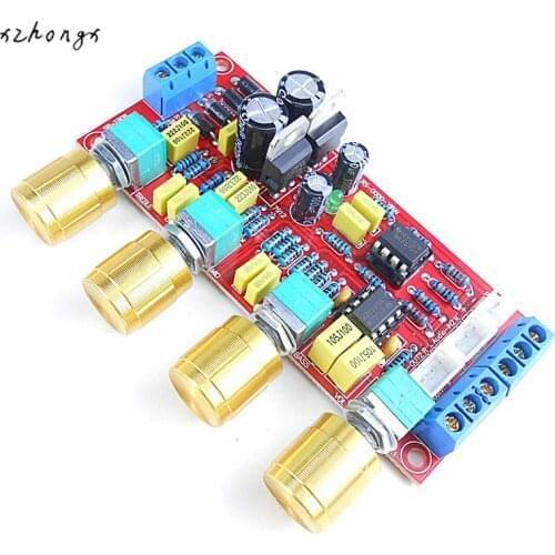 Diy HIFI Enthusiast Tone plate NE5532 Level board power amplifier front board before bulk, diy electronic suite