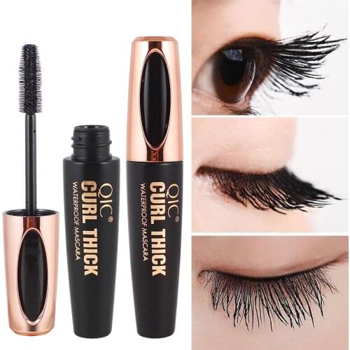 Eye Lashes Makeup Mascara 4D Eyelash Mascara Lengthen Curling Black Waterproof Fiver Mascara Eyelash Extension Mascara