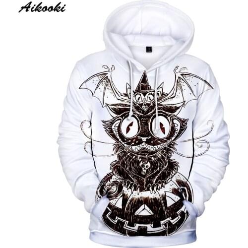 High Quality Halloween Fun 3D Hoodies And Sweatshirt Boys/girls Hallowmas All Saints' Day Hooded Happy All Hallows' Day Coats