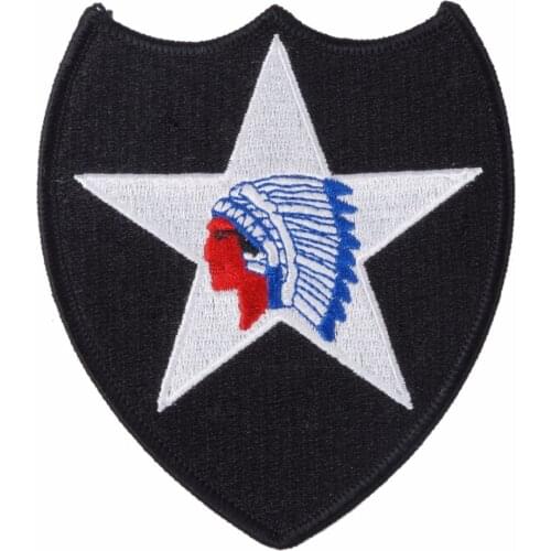 WW2 U.S. US ARMY INDIAN DIVISION ON FIVE POINT STAR INFANTRY PATCH Military Store