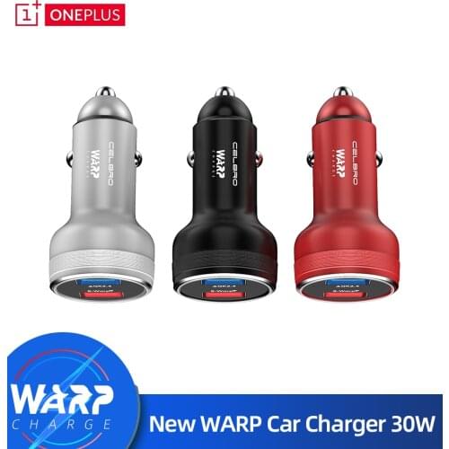 Warp Charge 30t Car Charger for OnePlus Warp Charger 30W for One Plus 8 Pro Nord / N10 5G / N100 7t 7 Dash Auto Fast Charging 6A