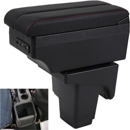 For Ford focus 3 armrest box central Store content focus mk3 armres box with USB interface