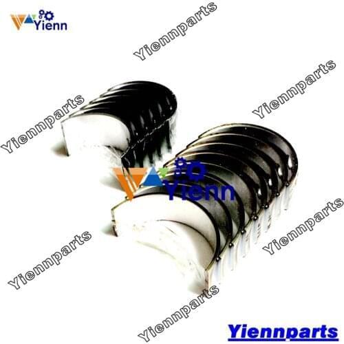 For Yanmar 3TNE66 3TNE66 3TN66 3TN66L 3TN66C Crankshaft Main Conrod Bearing Set For Yanmar Engine