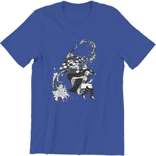 Westcreek Demon Slayer Kimetsu No Yaiba Essentials Black White Streetwear Summer HipHop Female JapaneseStyle T-Shirts 108672