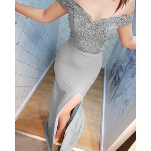 Женские атласные платья GOHYPDUG China At AliExpress