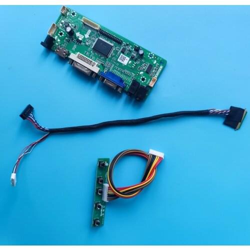 Driver Kit for LP156WF1(TL)(A1)/(TL)(B1) 1920X1080 panel Screen DIY DVI LED VGA LCD Controller board M.NT68676