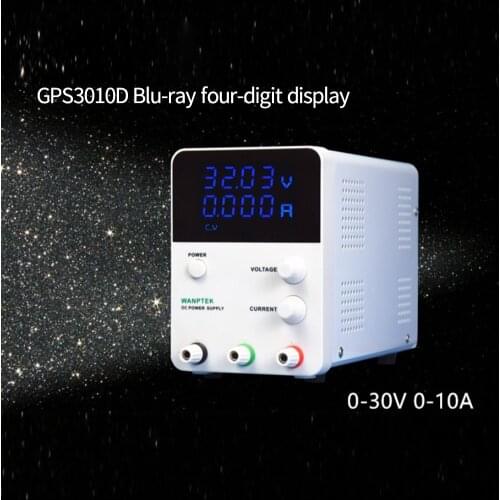 Wanptek GPS3010D 30V10A Adjustable High-Precision Digital Display Regulated Power Maintenance Laboratory power supply