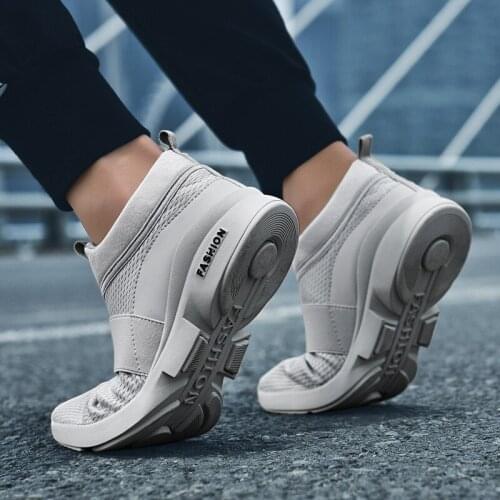 Summer 2021 New Mens Shoes Breathable Sports Casual Shoes All-Match One Pedal Lazy Mens Trendy Shoes Fashion Non-Slip Shoes