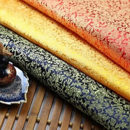 Brocade fabric jacquard silk satin ancient brocade box brocade fabric dress clothes fabric wholesale