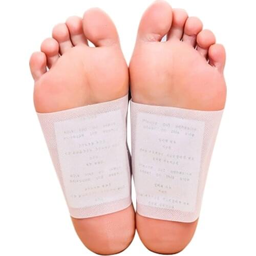 1Pack=10pcs Bamboo Vinegar Foot Patch Dampness And Improve Sleep Beauty Alleviate Fatigue Foot Patch Foot Care