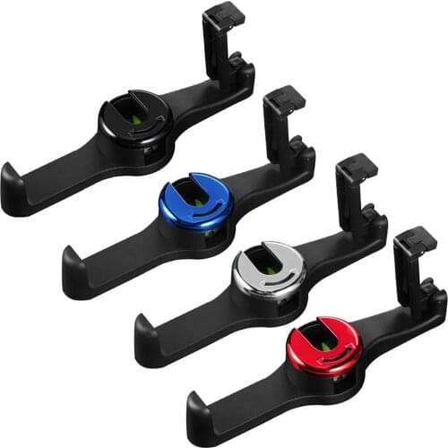 Headrest Hook Strong Load-bearing 2 in 1 ABS Car Hanger for Seat Back