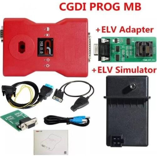 CGDI MB Prog Auto Key Programmer for M-ercedes-B-enz Support All Key Lost/Add Car Key Fastly/Online Password Calculation