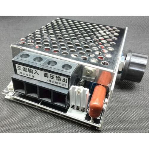10000W AC110V 220V 75A SCR Voltage Regulator Speed Controller Dimmer Thermostat