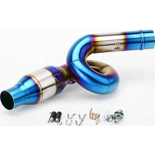 For Kawasaki Z800 Exhaust Muffler Full System Motorcycle Muffler Escape and Middle Link Pipe and laser logo for exhaust circle