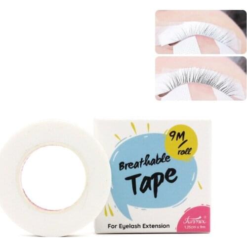 1 Rolls False Eyelashes Extension Tape Professional Anti-allergy Breathable Micropore Fabric Eye Lashes Grafting Eye Pad Tools