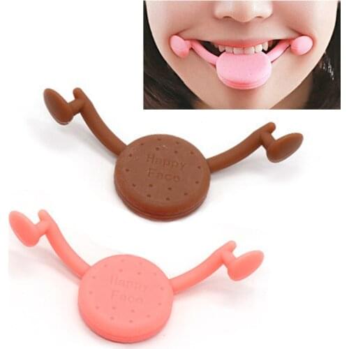 1PC Facial Muscle Exerciser Mouth Toning Exercise Face Smile Facial Lifting Smile Corrector Jaw Face-lift Portable Fitness
