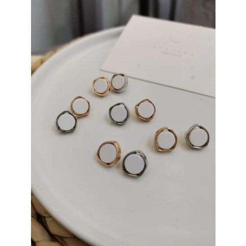 10pcs Gold Metal Shirt Sewing Buttons For Clothing Round Square Vintage Women Wedding Gift Decorations Accessories