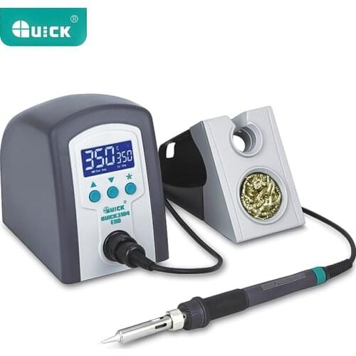220V QUICK 3104 Lead - Free Soldering Iron 80W LED Digital Display ESD Soldering Station
