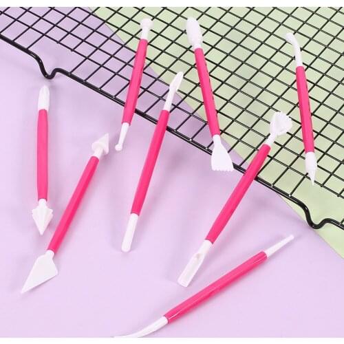 8pcs Clay Modeling Tools Carving Pen Plastic Wax Carving Pottery Tools Sculpture Shaper Polymer Sculpting Set Baking Carving