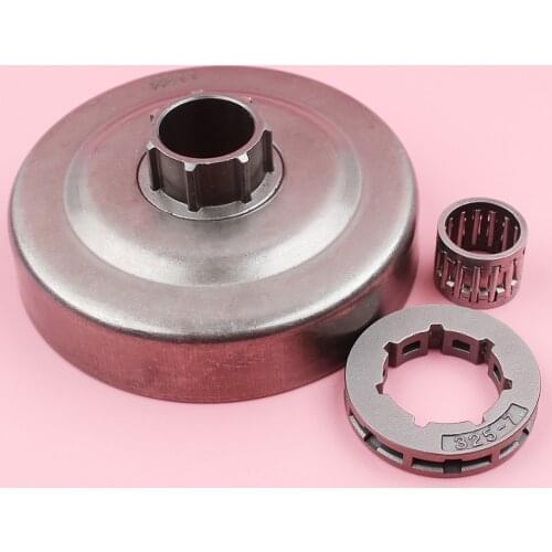 Clutch Drum .325" 7T 19mm Sprocket Rim Needle Bearing For Husqvarna 50 51 55 254 Chainsaw Spare Parts