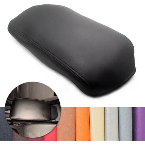 For Mazda CX-5 2017 2018 Car Interior Center Armrest Console Lid Box Microfiber Leather Cover Decor