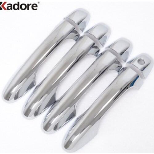 For Toyota RAV4 RAV 4 2013 2014 2015 2016 2017 2018 ABS Chrome Door Handle Cover Trim Sticker Car Styling Accessories 8pcs/set
