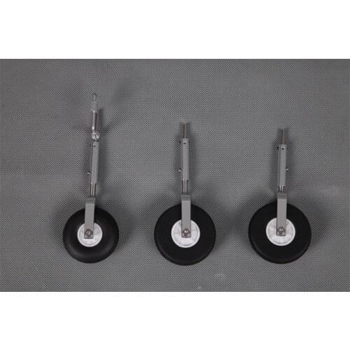 FMS 70mm Ducted Fan EDF Jet Avanti Front and Main Landing Gear Set Shock Absorption FMSPX110 RC Airplane Model Plane Spare Parts