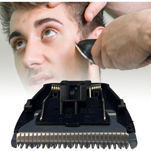 Hair Trimmer Head Replacement Clipper Head Stainless Steel Head Beard Grooming Cutter Universal Accessories Replaceable Shaver