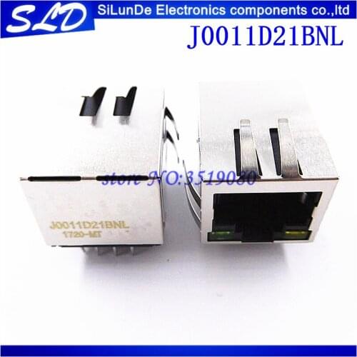J0011D21BNL J0011D21B RJ45 5pcs/lot Free Shipping