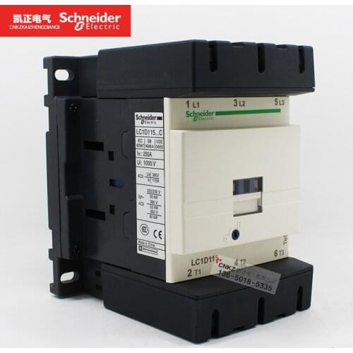 Original authentic Schneider D series three-pole contactor LC1D11500Q5C LC1D11500M5C LC1D11500M7C LC1D11500Q7C LC1D11500F7C