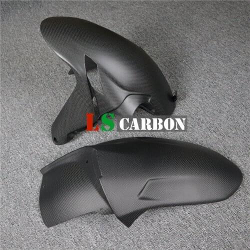 Front And Rear Fender For MV Agusta F4 2010+ Full Carbon Fiber Motorcycle Accessories Plain