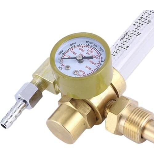 Professional Full Copper Flow Meter Regulator Welding Gas Weld CGA-580