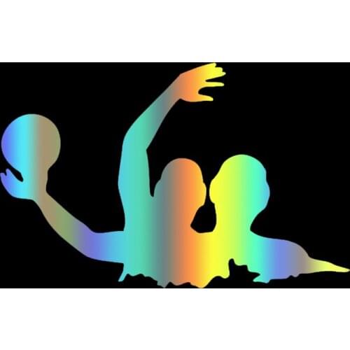 S51989# Various Sizes/Colors Car Stickers Vinyl Decal Water Polo Motorcycle Decorative Accessories Creative