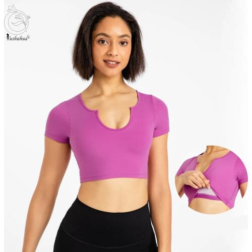 Yushuhua Women's Cropped T-shirts