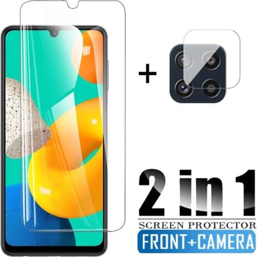 Camera Lens Protective Film For Samsung Galaxy M32 6.4" 9D Tempered Glass Case For samsung m32 samsun m 32 32m Screen Protector